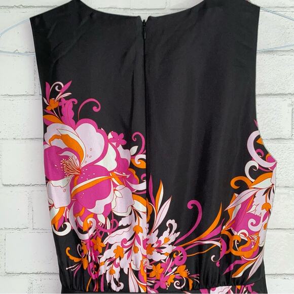 KOBI HALPERIN $498 Suzi Floral-Print Silk Dress sz Women's Small - Picture 8 of 14